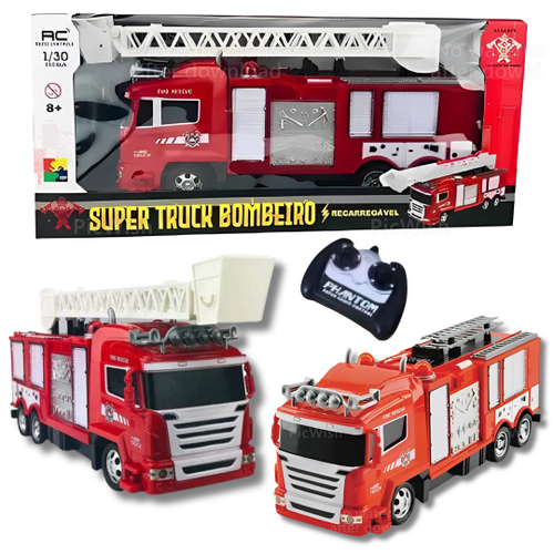 Caminhão Controle Remoto heavy truck 1:36 Recarregável - Miami Outlet  Importados