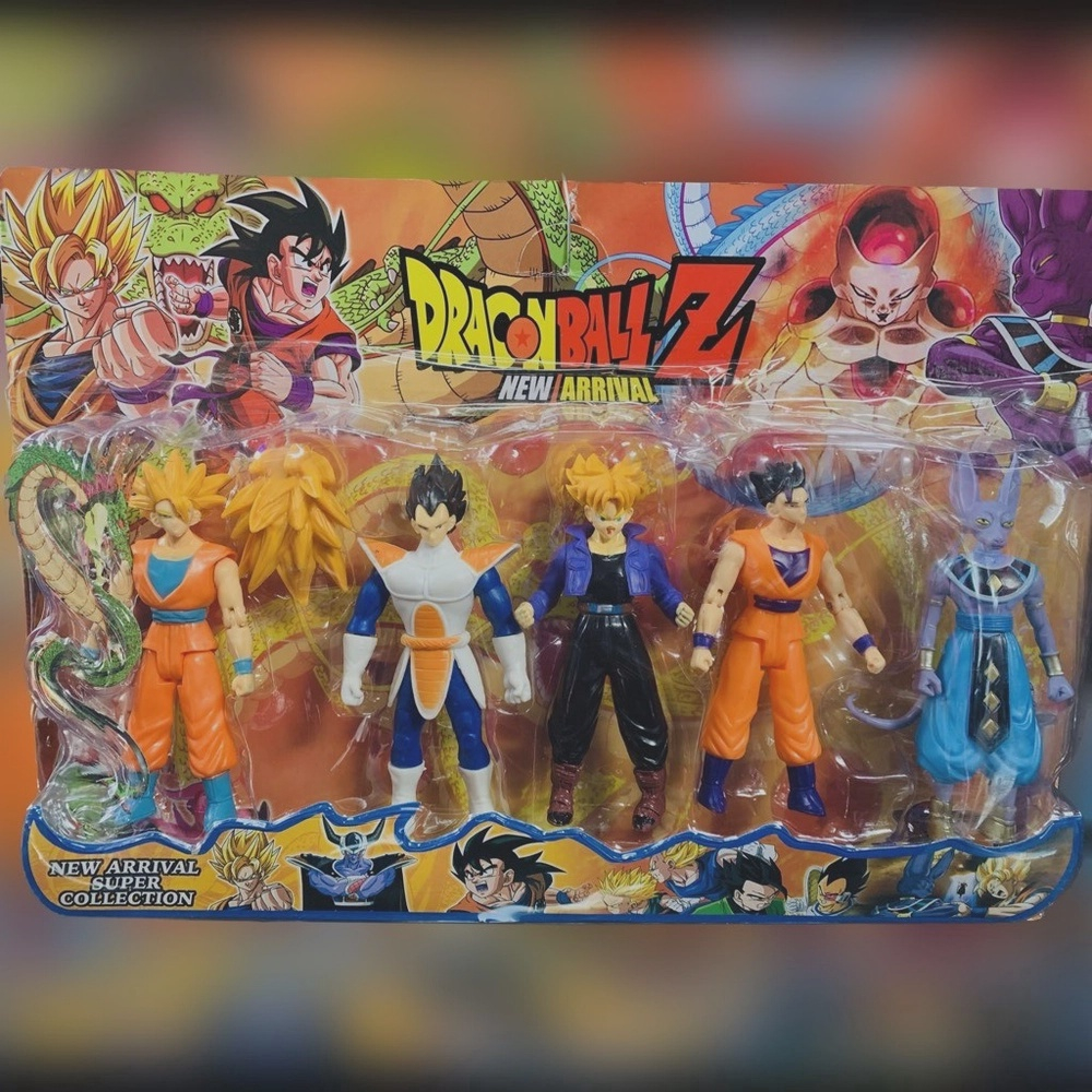 Boneco Brinquedo Articulado Dragon Ball Z 14cm Action Figure