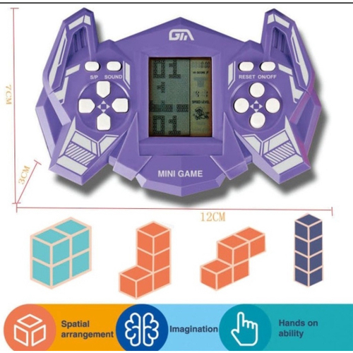 Mini Game Vídeo Portátil Retro Antigo Brinquedo Infantil Tetris Jogos  divertidos para voce jogar em todos os locais criança em Promoção na  Americanas