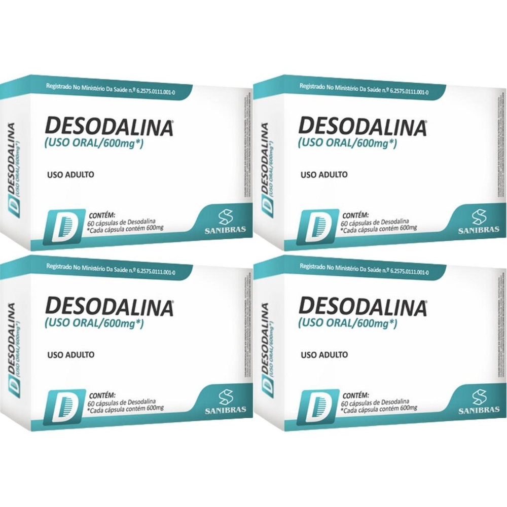 DESODALINA - USO ORAL/600MG