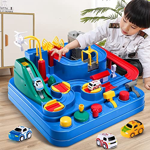 Pista Carrinhos Corrida Brinquedo Infantil Presente 8 Carros