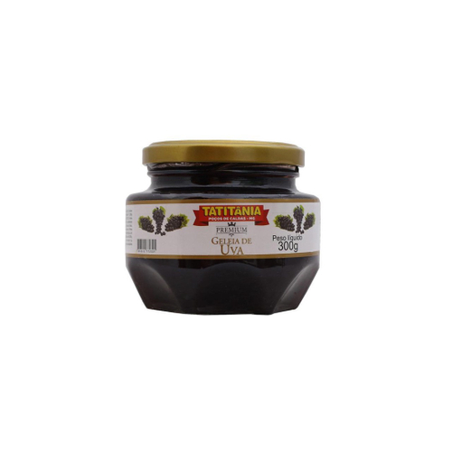 Geléia Piá Pote Chimia Doce Cremoso Schimier Uva 5x400 Gr