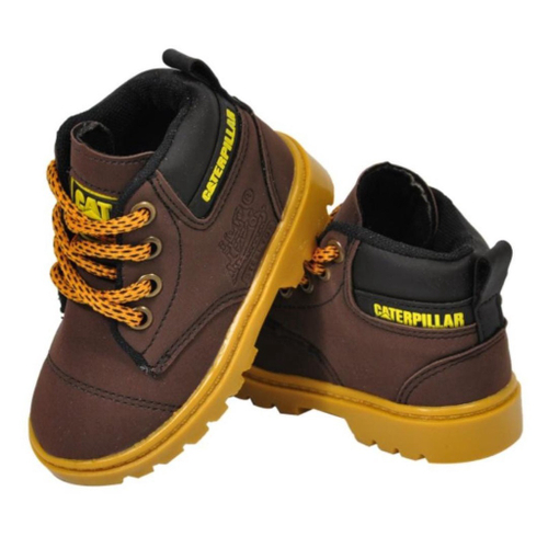 BOTA BOTINHA cano alto tênis infantil bebe menino masculino ESTILO  CATERPILLAR