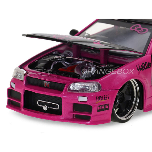  Jada Toys Hello Kitty Nissan Skyline GT-R (Bnr34