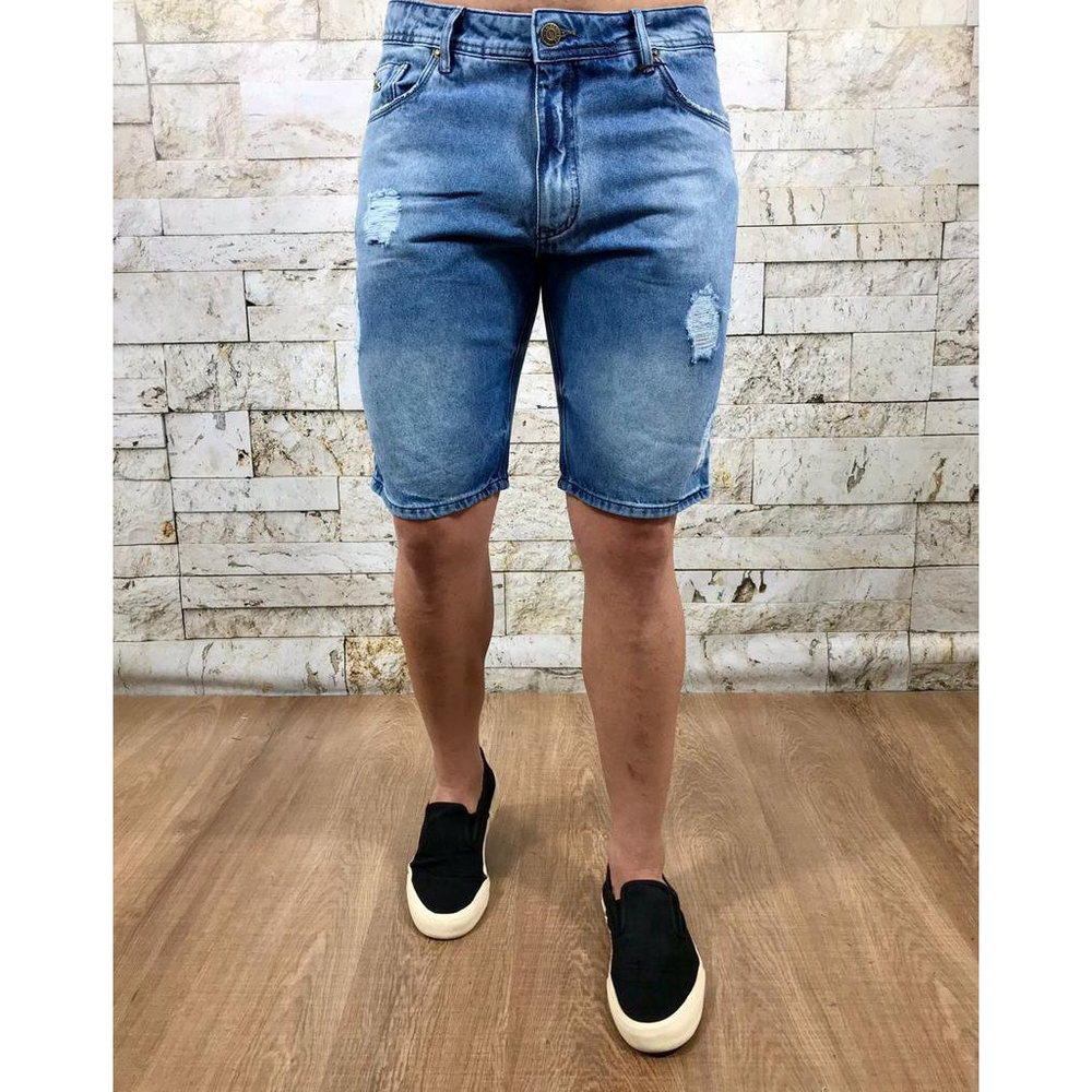 Shorts jeans hot sale lacoste masculino