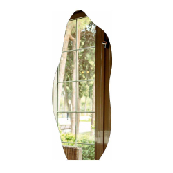 Espelho Grande Corpo Inteiro 170x70 Orgânico Luxo Decoração Quarto Sala é ruim? Espelho Grande Corpo Inteiro 170x70 Orgânico Luxo Decoração Quarto Sala é boa?