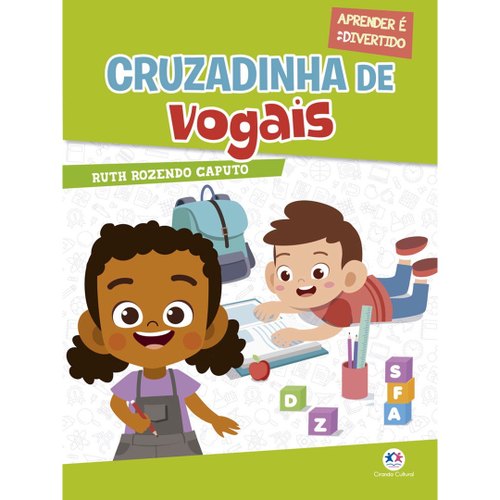 Jogo palavras cruzadas cruzadinha infantil - pais E filhos em Promoção na  Americanas