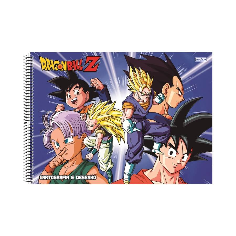 Caderno Dragon Ball Super de Desenho e Cartografia 96 Folhas em Promoção na  Americanas