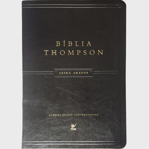  Biblia Thompson AEC - Letra Grande - Em Portugues do Brasil -  Luxo Preta - Concordancia - Mapas - Estudos Biblicos: 9788000003634: Libros