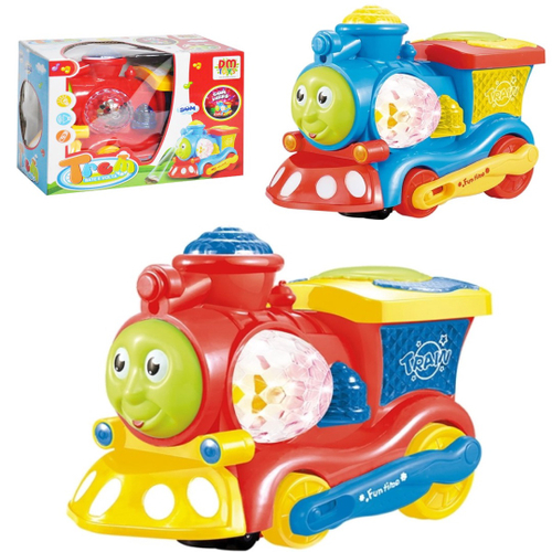 Brinquedo Infantil Trem Didatico Menino Menina Som E Luz