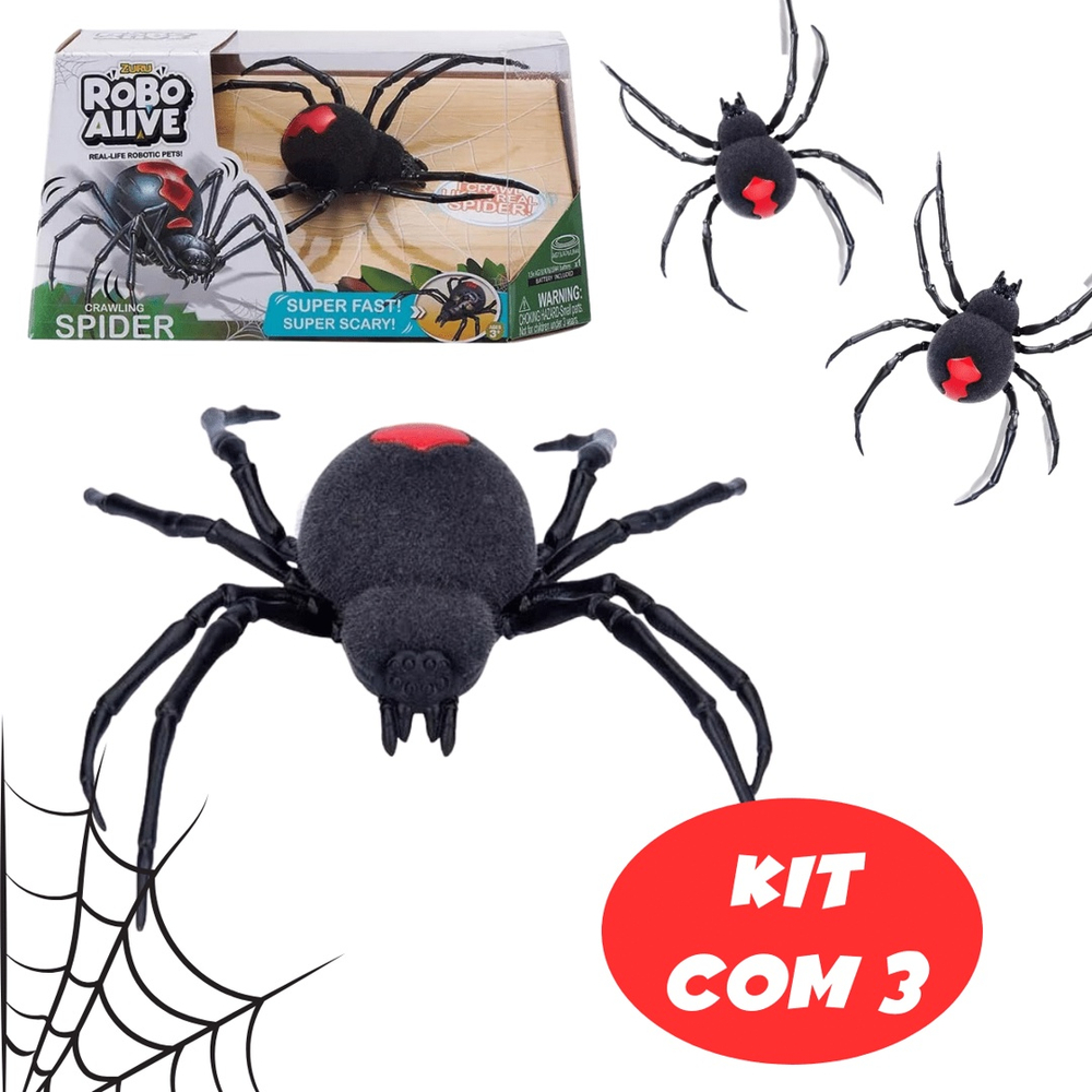 Zuru robo store alive crawling spider