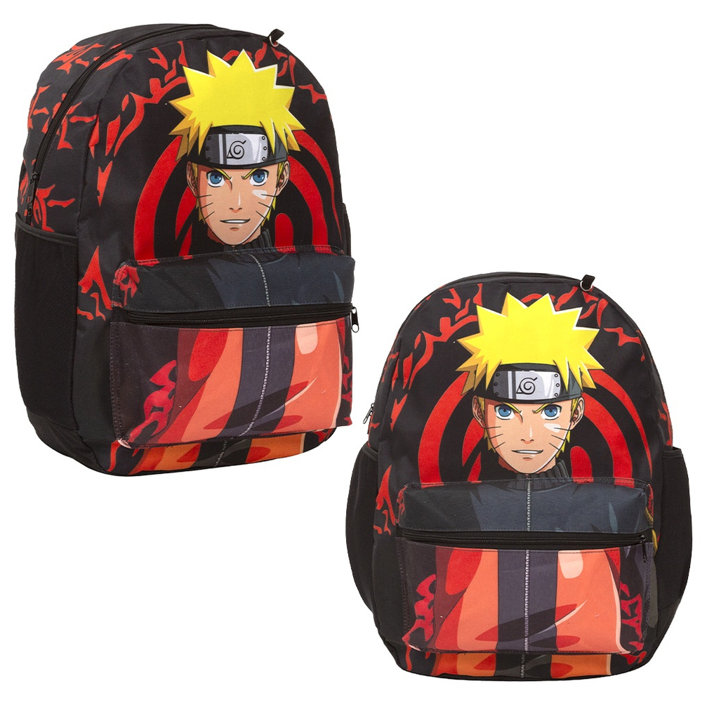 Mochila Escolar Infanto- Juvenil Naruto Uzumaki Anime Desenho em Promoção  na Americanas