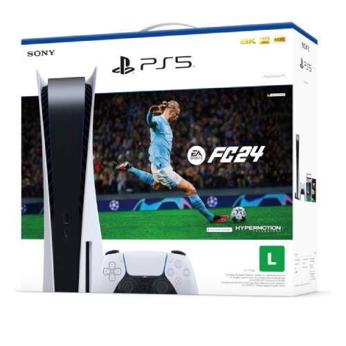 USADO: Console Playstation 5 Digital Edition + FIFA 23 - PS5 no Shoptime