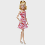 Boneca Barbie Loira Vestido Glamoroso Lilás Glitter Mattel - Roxo