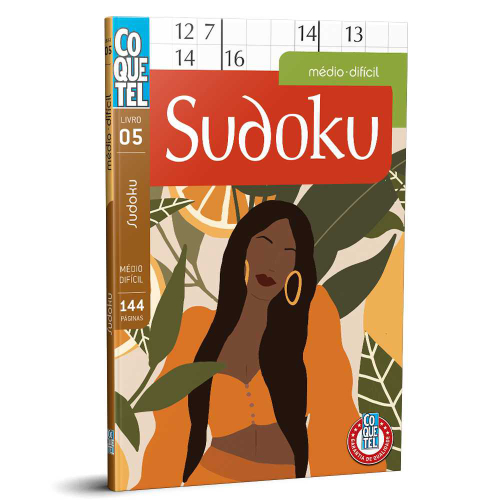 Livro Coquetel Pocket Mais 300 Sudoku nível médio Ed 12