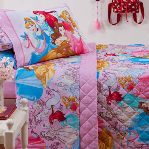 Jogo de cama infantil princesa sofia