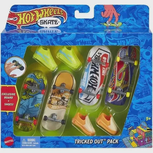 Skate De Dedo Hot Wheels Profissional C/ Sapato Fingerboard