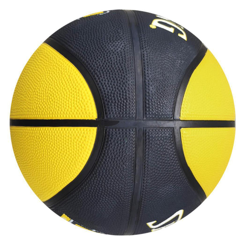 Bola de Basquete Spalding MVP Tam 7 Amarela e Preta 