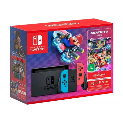 Jogo Mario Kart 8 Deluxe Nintendo Switch Novo na Americanas Empresas