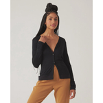 Cardigan Liso Em Viscose Malwee