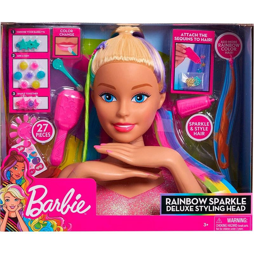 Rainbow barbie hot sale