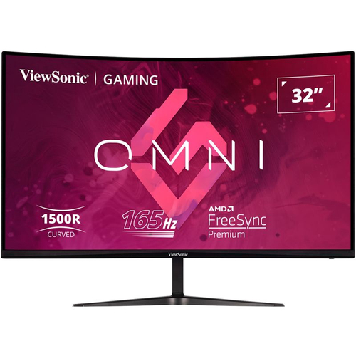 Monitor Gamemax 32 Curvo Gmx32C165Q 165Hz 1440P 1Ms Preto