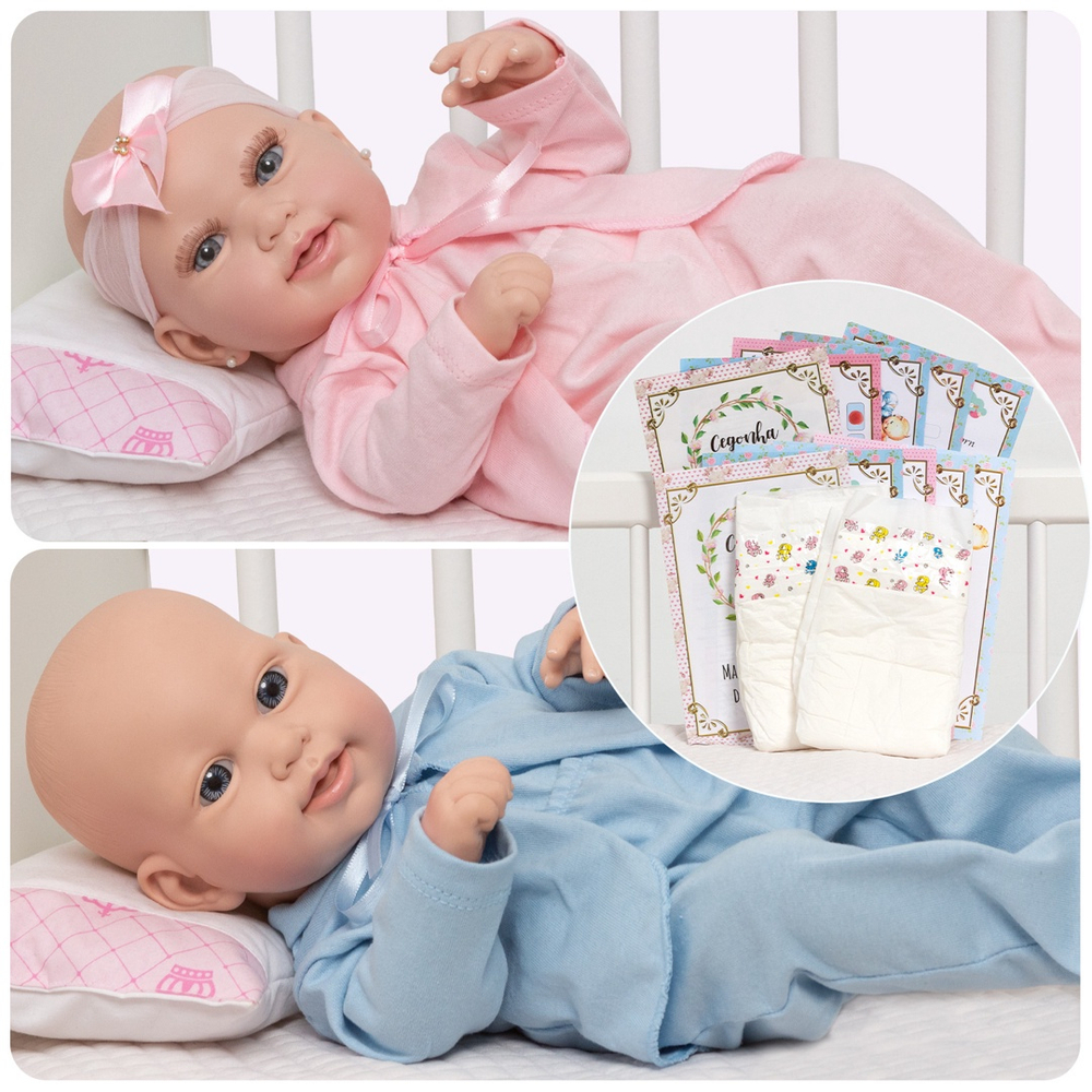 Bebe reborn kit gêmeos - Comprar em LOJA DAS CEGONHAS