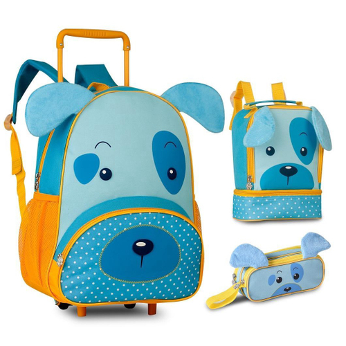 Kit Mochila Infantil Menino Game Roblox Rodinha Passeio G em Promoção na  Americanas