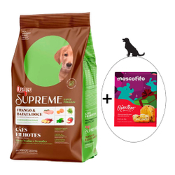 Ração Quatree Supreme Cães Filhotes Raças Médias e Grandes Frango e Batata Doce - 15kg + Surpresa é ruim? Ração Quatree Supreme Cães Filhotes Raças Médias e Grandes Frango e Batata Doce - 15kg + Surpresa é boa?