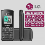 Celular Simples p/ Idoso LG B220 Dual Chip 32MB Desbloqueado Original