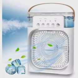 Ventilador Mini Ar Condicionado Climatizador Umidificador Agua E Gelo Com LED Portátil - 3 Velocidades é boa?