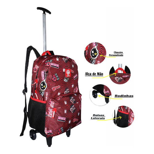 Mochila Escolar Infantil Grande Masculina Boruto Desenho no Shoptime