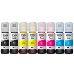 Kit 8 Refil Tinta p/ Epson T544 L3110 L3150 L3250 bk/c/m/y Menor preço em Kit 8 Refil Tinta p/ Epson T544 L3110 L3150 L3250 bk/c/m/y