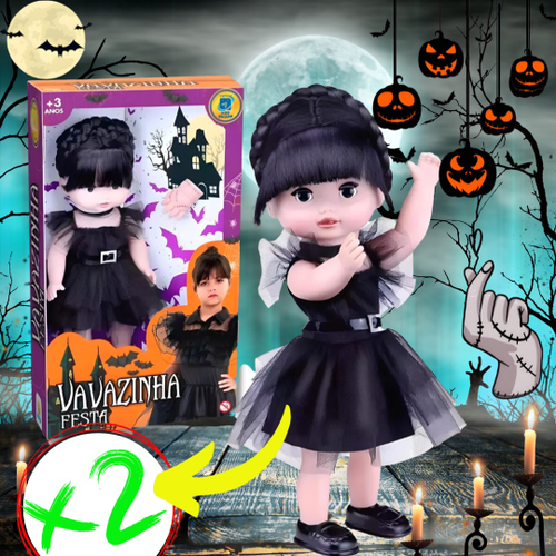 Kit roupa boneca baby alive - halloween fantasma - casinha 4 em Promoção na  Americanas