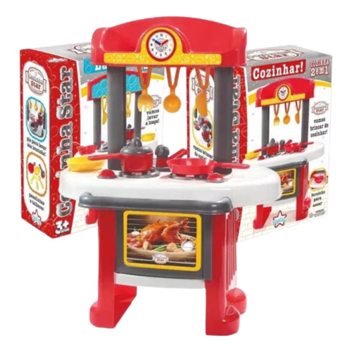 Kit Cozinha Infantil Menino Jogo De Masculina Completa 24pcs