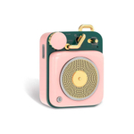 Caixa De Som Portátil Muzen Mini Button Rosa