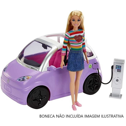 Carrinho de Controle Remoto - Barbie - Fashion Driver Conversível - Candide