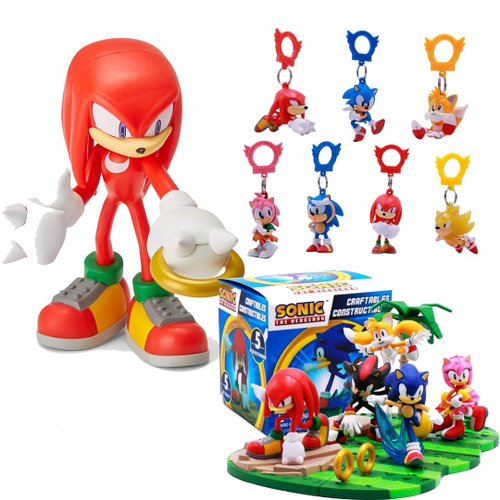 Kit 4 Bonecos Sonic E Sua Turma The Shadow Games no Shoptime