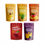 Kit 5 Frutas Liofilizadas: Manga, Banana, Abacaxi