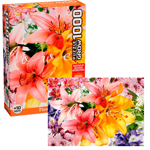 Puzzle 6000 peças Recanto das Flores - Loja Grow