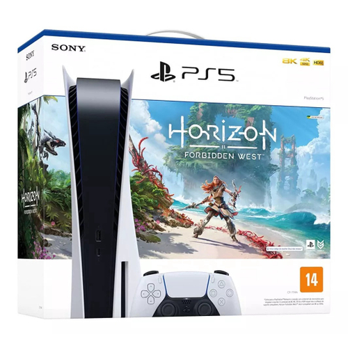 Console PlayStation 5 midia física 825GB + Horizon Forbidden West em  Promoção na Americanas