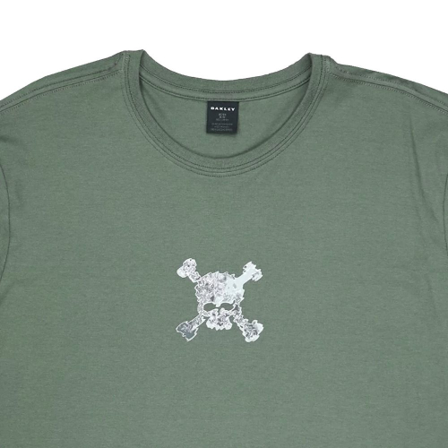 Camiseta Oakley Back to Skull Surplus Green em Promoção na Americanas