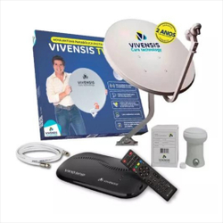 Kit De Antena Completo Com Receptor Vx10 Da Vivensis Com Antena Parabólica Lnbf Conectores e Cabo é boa?