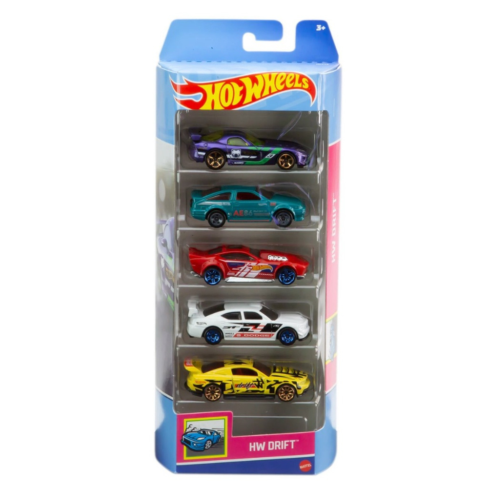 Hot Wheels Carrinho Conj 5 Mattel em Promoção na Americanas