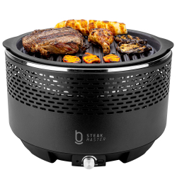 Churrasqueira Portátil A Carvão Biscuitt Steak Master Smoke & Fire USB Com Bag é boa?
