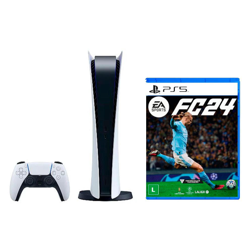 Console Sony Playstation 5 Ps5 Midia Física Ea Sports Fc 24