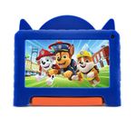 Tablet Patrulha Canina Chase Com Controle Parental 4gb Ram + 64gb + Tela 7 Pol + Case + Wi-fi + Android 13 Multi