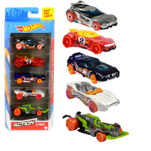 Conjunto Com 5 Carrinhos Hot Wheels - Mattel em Promoção na Americanas