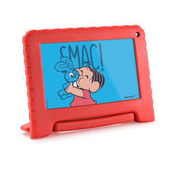 Tablet Multi Turma da Monica com Controle Parental 7 pol 4GB ram 64GB Android 13 Quad Core + Case + Wi-fi - NB415 é boa?