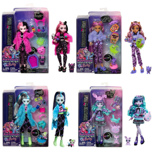 Boneca Monster High c/ Pet e Acessórios - Mattel